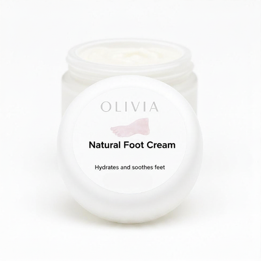 Crème pour les pieds naturelle