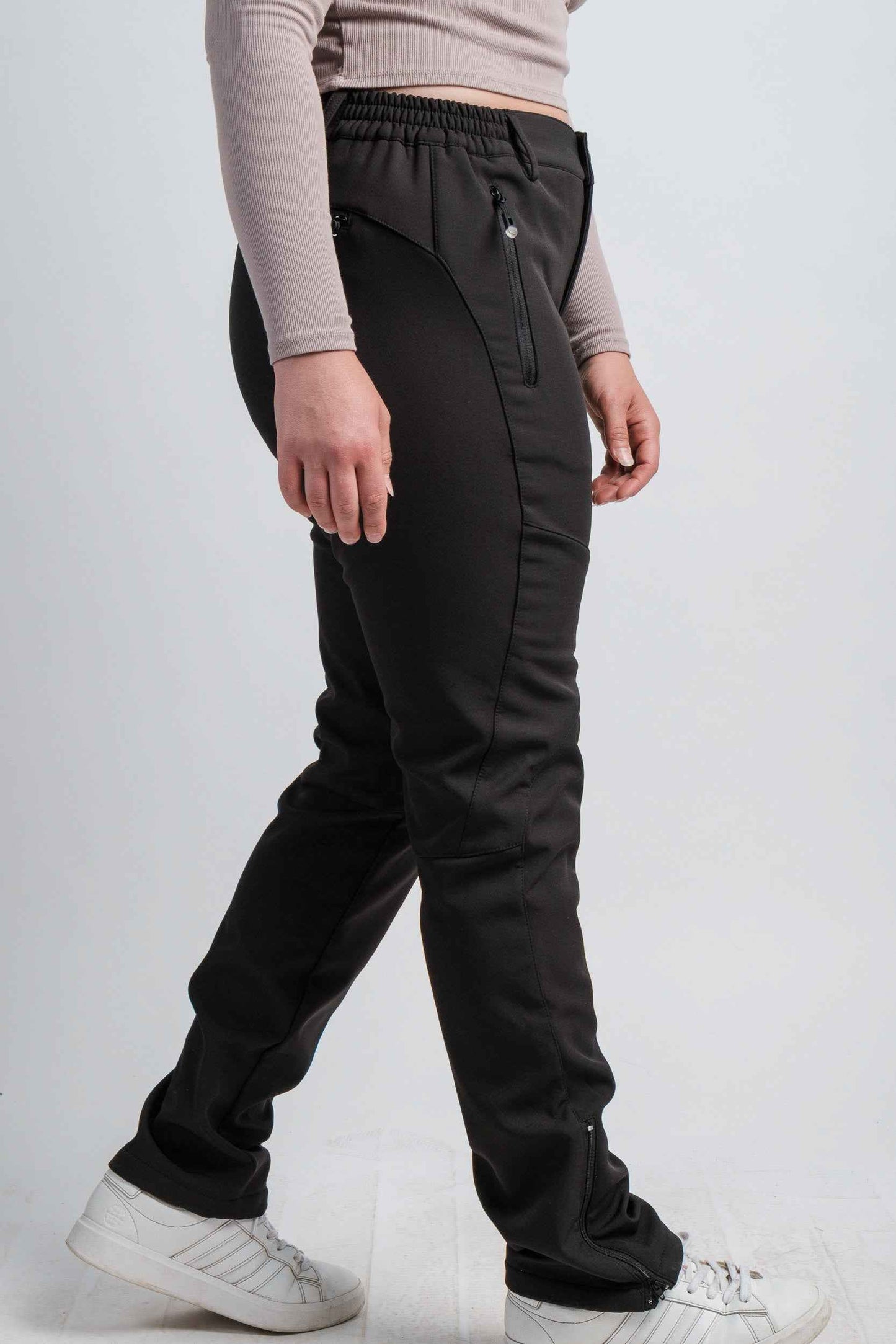 Women's Black High Waist V2 Adventure Water Resistant Pants