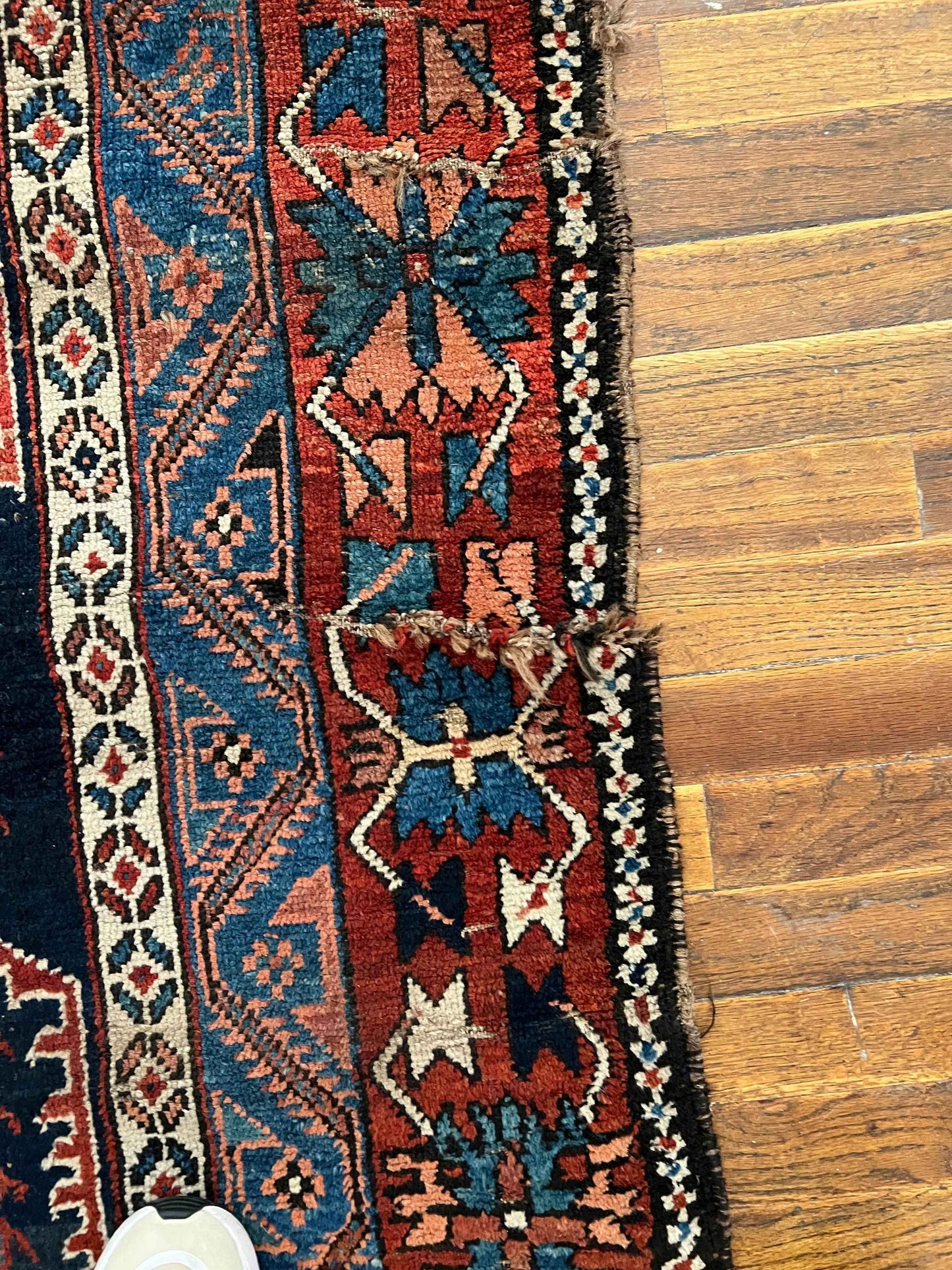 Antique Persian Afshar Rug | 7’ 4" x 5’