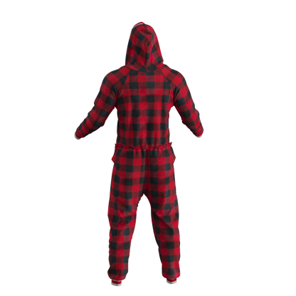 Pook Onesie - Red (Adult Unisex)