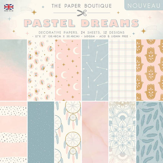 The Paper Boutique Pastel Dreams 12x12 Paper Pad
