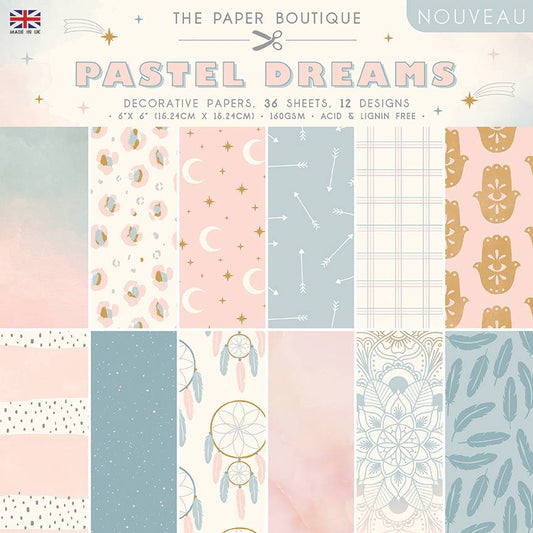 The Paper Boutique Pastel Dreams 6x6 Paper Pad