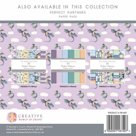 The Paper Boutique Perfect Partners - Magical Quest 8 in x 8 in Medley