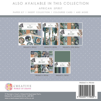 The Paper Boutique African Spirit Paper Kit