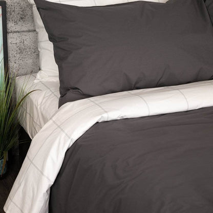 Essential Organic Percale Collection Duvet Cover