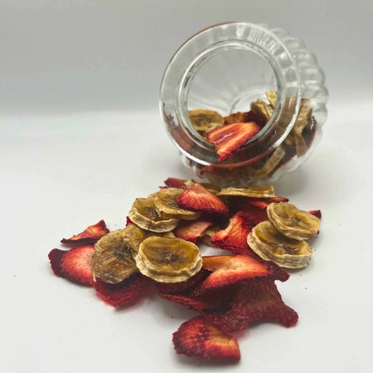 Dehydrated Strawberry & Bananas
