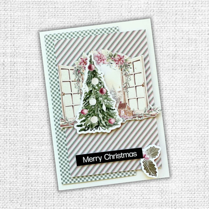 Sweet Christmas Treats Florals Embossed Die Cuts 31226
