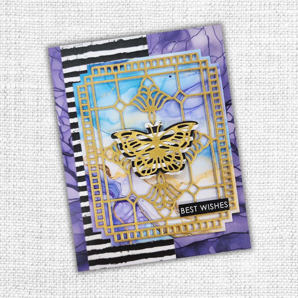 Alora Layered Butterfly Trio Metal Die 31626