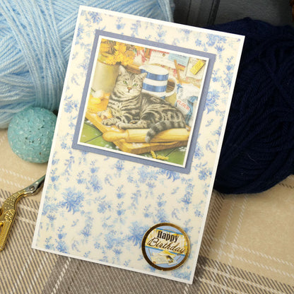 Purr-fect Days Printed Parchment