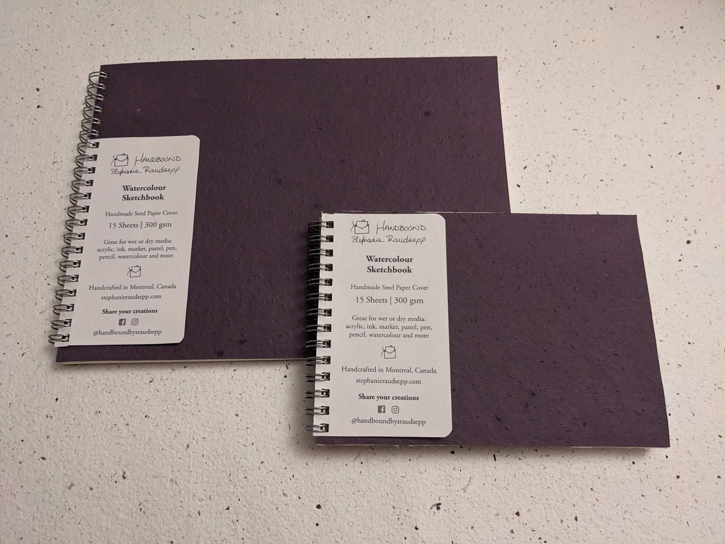 Small | Plantable Watercolour Sketchbooks