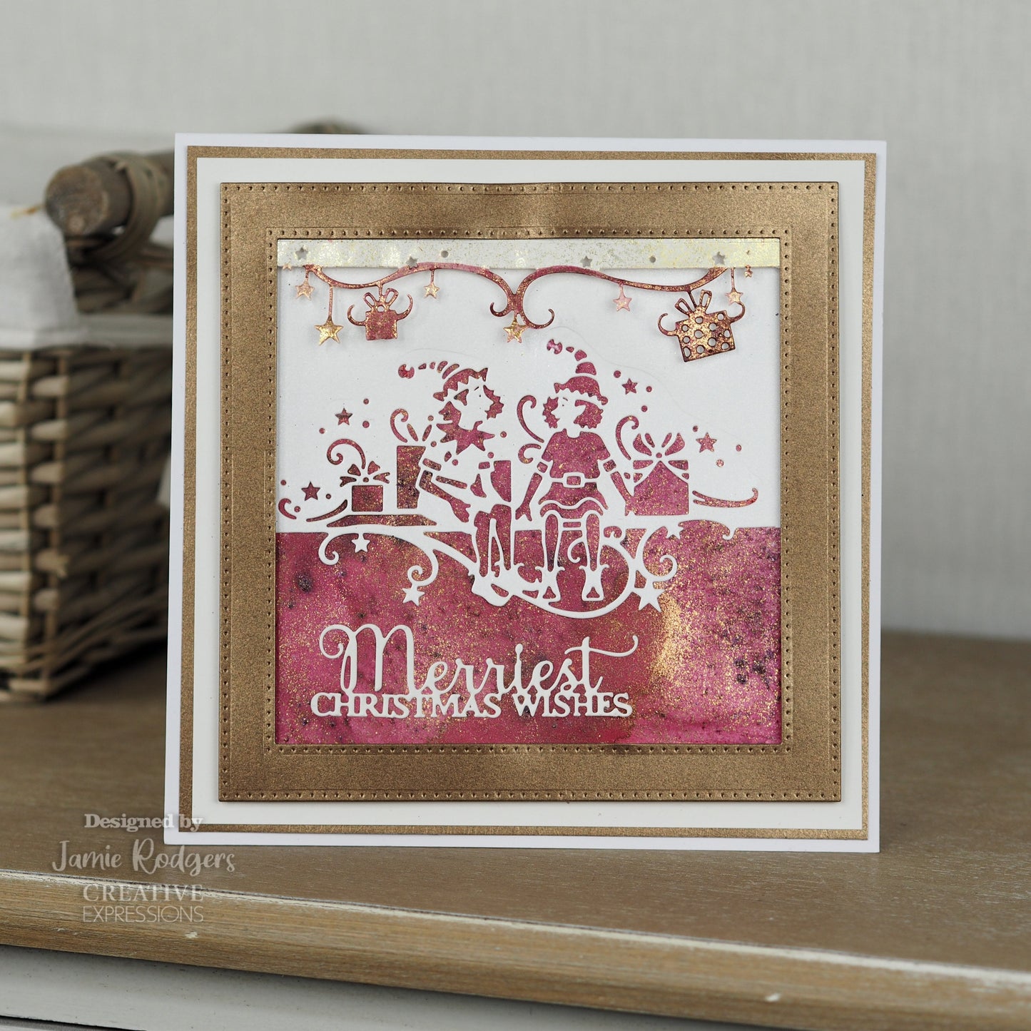 Creative Expressions Paper Cuts Santa's Helpers Double Edger Craft Die