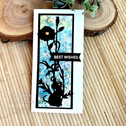 Creative Expressions Paper Panda Among The Poppies Craft Die