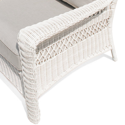 Park Meadows Wicker Loveseat Conversational Set - AURABAGS SHOP