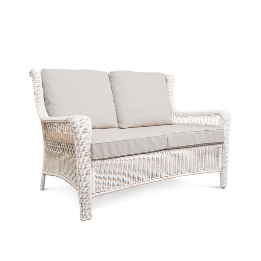 Park Meadows Wicker Outdoor Loveseat - AURABAGS SHOP