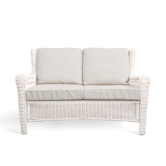 Park Meadows Wicker Outdoor Loveseat - AURABAGS SHOP