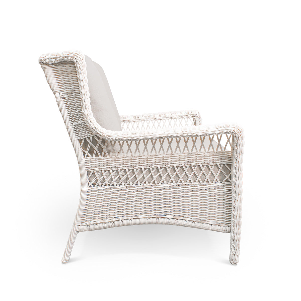Park Meadows Wicker Outdoor Loveseat - AURABAGS SHOP