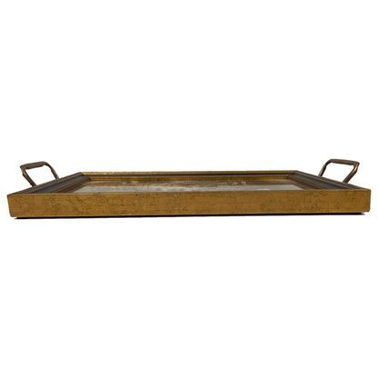 Peacock Elegance Decorative Tray