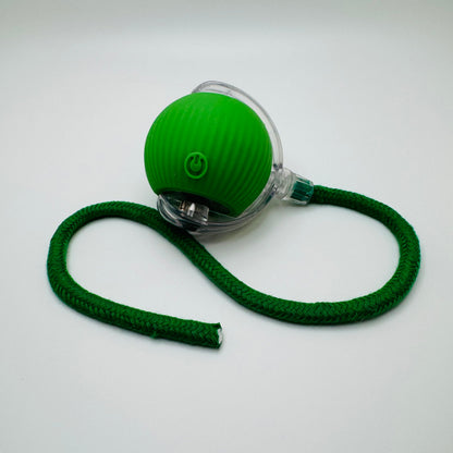 Pet Vibrating Bouncing Ball Toy with Tail