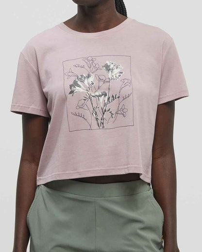 Floral Crop T-Shirt