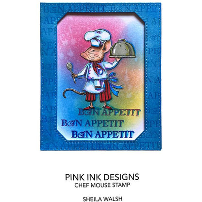 Pink Ink Designs Chef Mouse A7 Clear Stamp