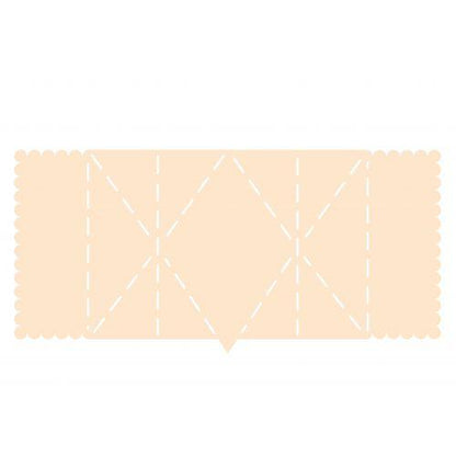 Polybesa Stencil - Card Shape with Rhomb