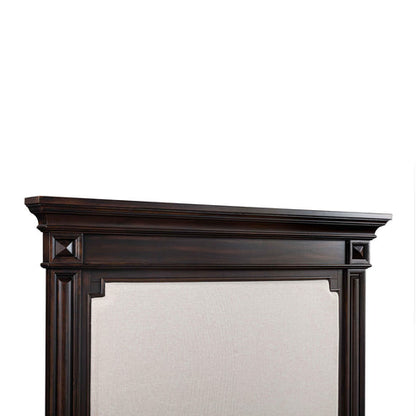 Westwood Upholstered Retro Vintage Wood Bed - Brown