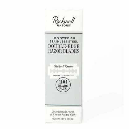 Rockwell Double-Edge Blades - 100-Pack