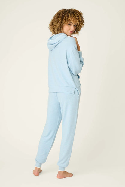 Western Blooms Dream Blue Lounge Set