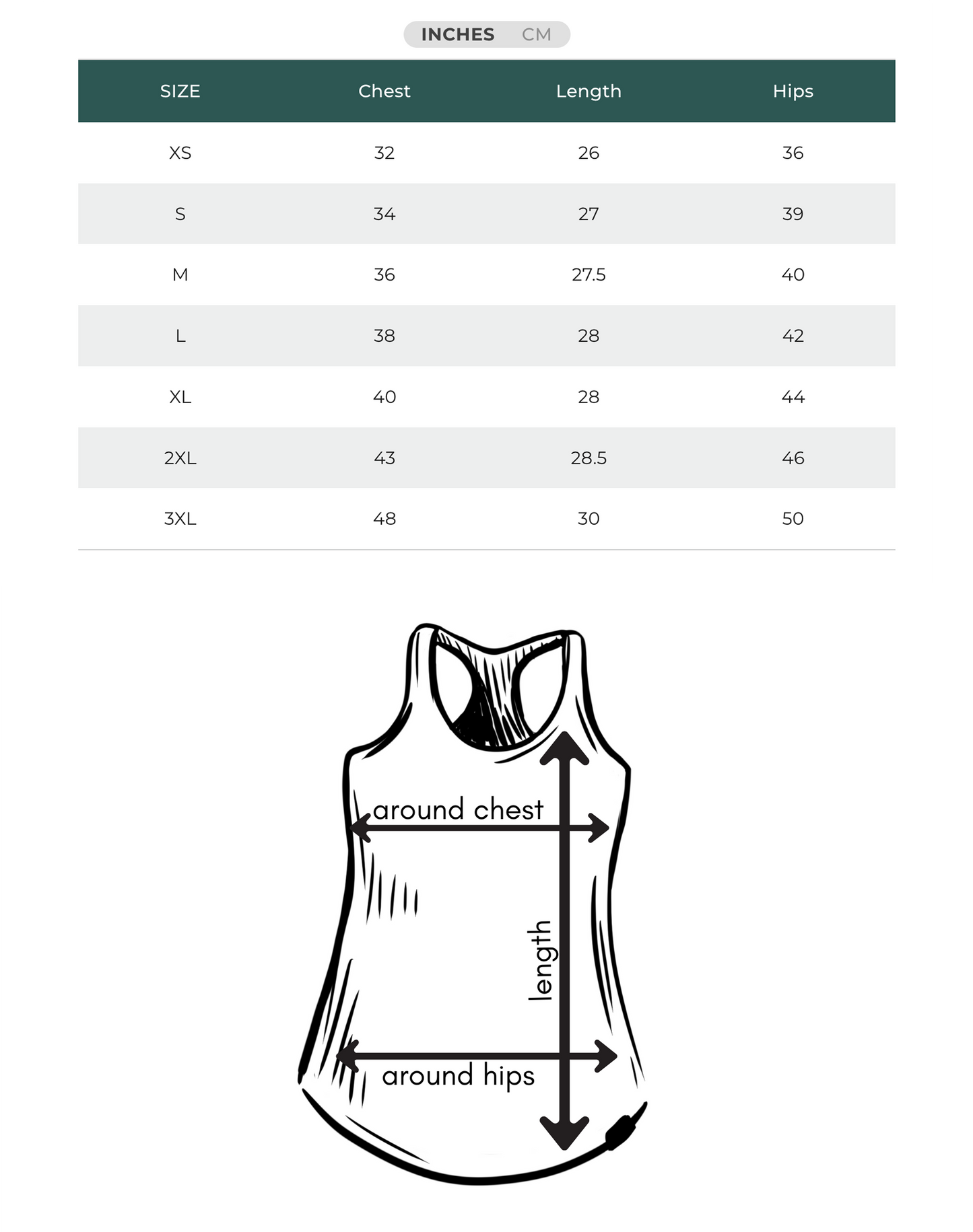 KELP FOREST - Women's Racerback Eco Tank Top - Teal