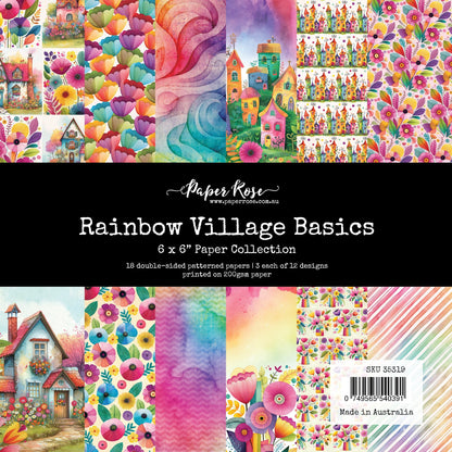 Rainbow Village Basics 6x6 Paper Collection 35319