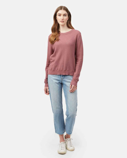 Highline Cotton Rib Crew Sweater
