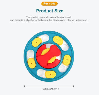 Dog Round Puzzle Feeder Toy