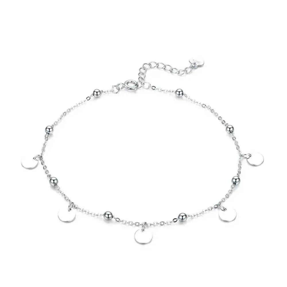 The Modern Geometric 925 Sterling Silver Anklet