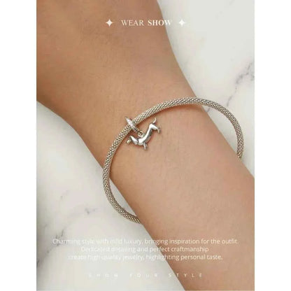 Genuine 925 Sterling Silver Pet Dog Charm For Bracelet - Poodle Dachshund Pendant