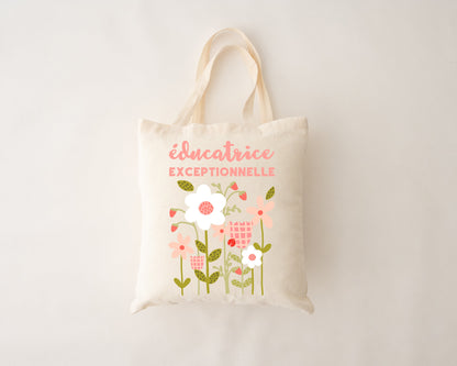 Sac réutilisable - éducatrice exceptionnelle