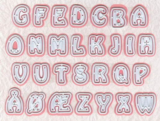 Shape Dies - Alphabet
