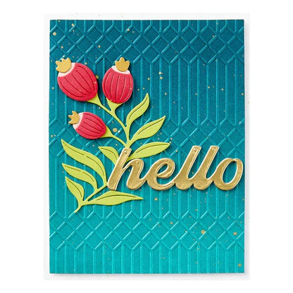 Columns Embossing Folder from the Fresh Picked Collection