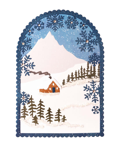 SL Masks Arctic Landscape Artic Winter 118x150x1mm 1 PC nr.253