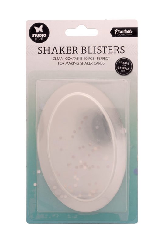 SL Shaker Window Blister Oval Essentials 105x65x5mm 10 PC nr.03