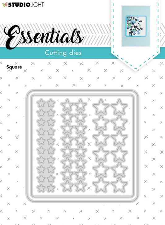 SL Cutting Die Square Essentials 76x76x1mm 1 PC nr.178