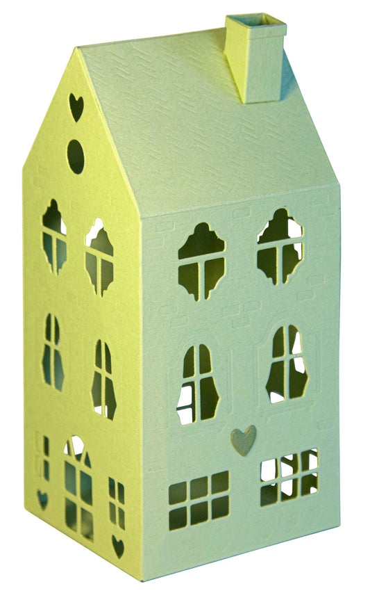 SL Cutting Dies Christmas 3D House Love Essentials 145x169x1mm 3 PC nr.242