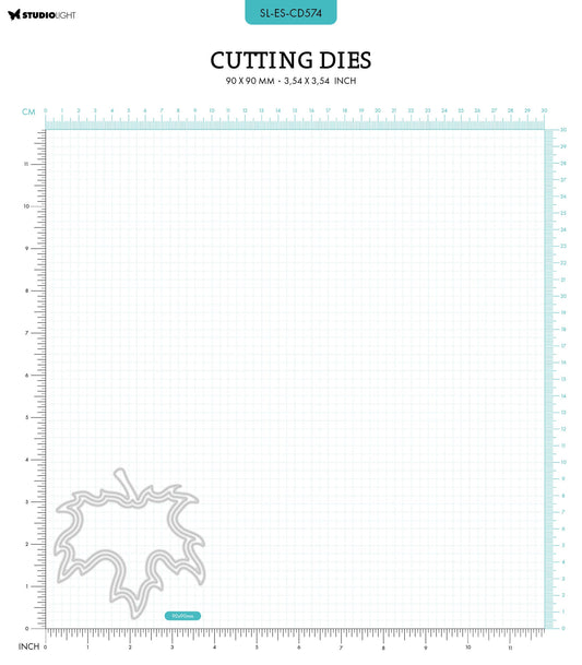 SL Cutting Die Maple Leaf Essentials 90x90x1mm 3 PC nr.574