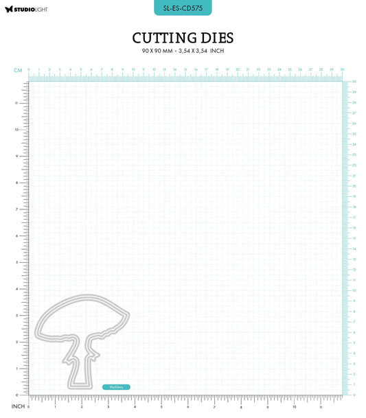 SL Cutting Die Mushroom Essentials 90x90x1mm 3 PC nr.575
