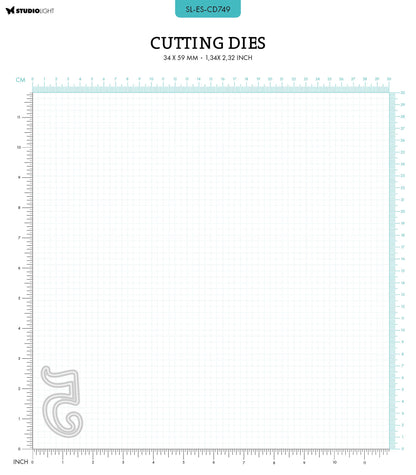 SL Cutting Dies NR. 5 Essentials 34x59x1mm 2 PC nr.749