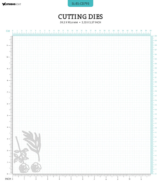 SL Cutting Die Rose Essentials 3 PC
