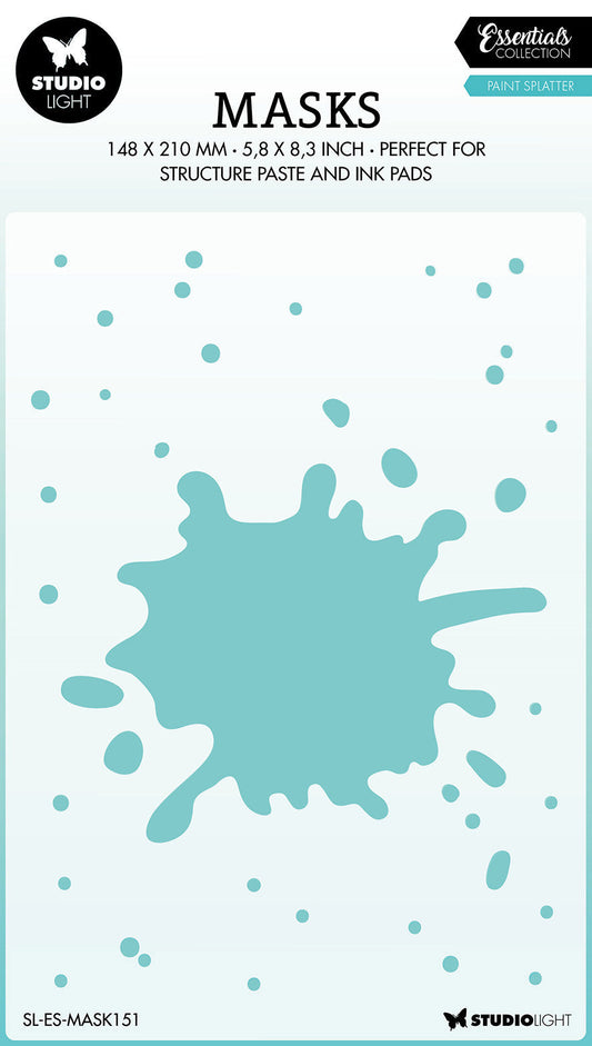 SL Mask Paint Splatter Essentials 150x210x1mm 1 PC nr.151