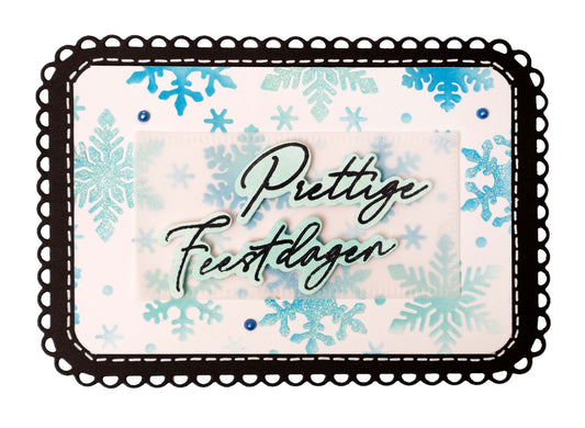 SL Mask Snow Pattern Essentials 105x150x1mm 1 PC nr.213