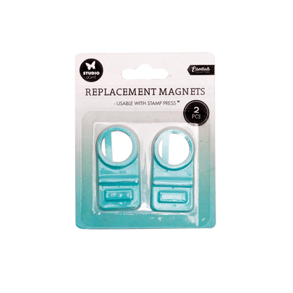 SL Stamp Press Magnets Essential Tools 45x23x3mm 2 PCS nr.01