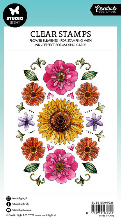 SL Clear Stamp Blooming Dream Essentials 148x105x3mm 13 PC nr.326