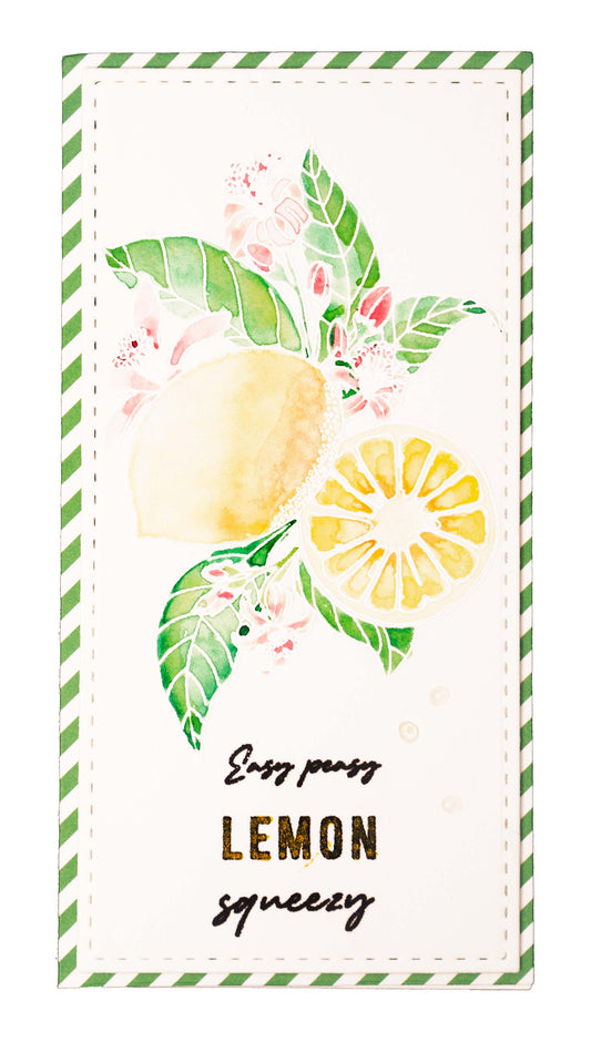 SL Clear Stamp Lemon Squeezy Essentials 88.9x132x3mm 4 PC nr.427